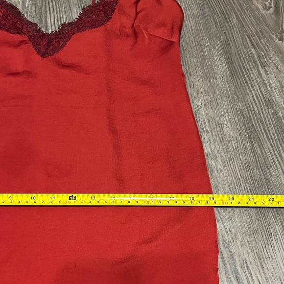 Red Slip Night Dress - Picture 5 of 5